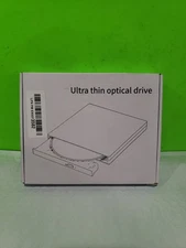 USB COMPUTER SYSTEM EXTERNAL ULTRA THIN UNIVERSAL OPTICAL DRIVE p6 Open Box 