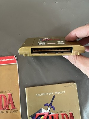 The Legend Of Zelda Ocarina Of Time Gold Collectors Edition N64