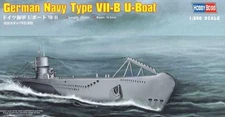 Hobby Boss 1/350 Type VII-B U-Boat German Plastic Model Kit 83504