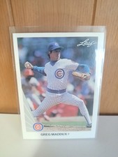 1990 Leaf - Greg Maddux #25