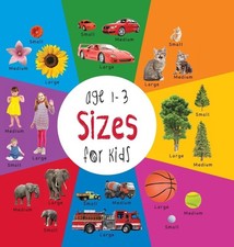 Sizes for Kids age 1-3 Engage Early Readers: Children's Learning Books with FR