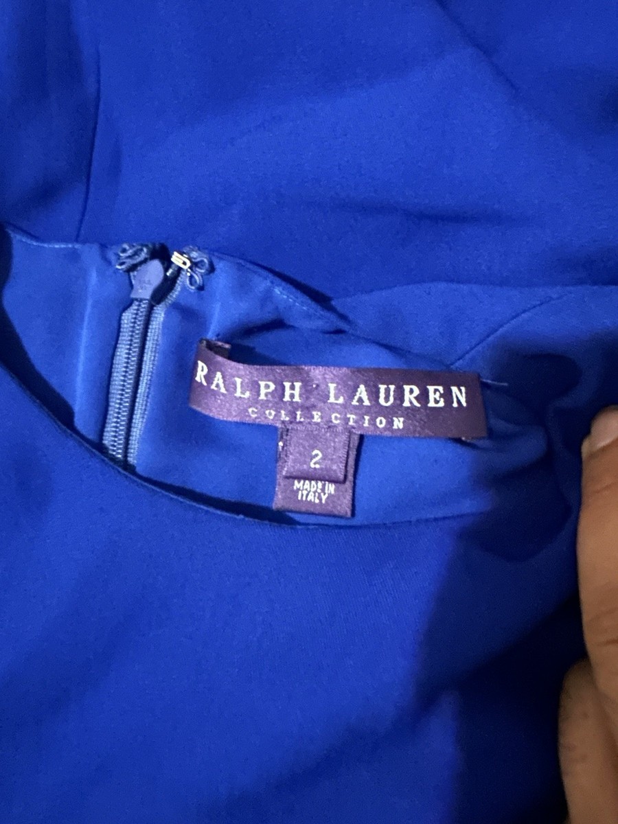 Ralph Lauren Purple Label Women’s Size 2 Minimalist Quiet Luxury Dress Blouse View 4