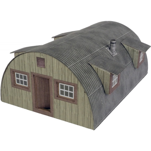 Metcalfe PO415 Nissen Hut Card Kit OO/HO Gauge