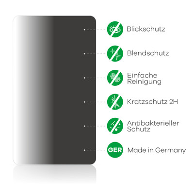 upscreen Blickschutzfilter für ViewSonic VX3276-2K-MHD-2 31,5'' Blaulicht Filter 