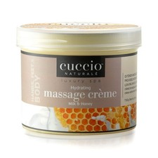 Cuccio Hydrating Massage Creme | for Hands, feet or Full Body Hydration |