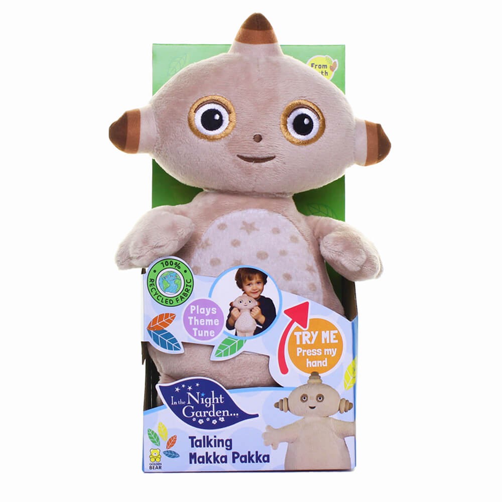 Buy In The Night Garden Makka Pakka Talking Soft Toy | Teddy Bears