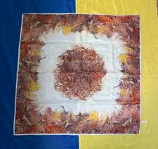 Vintage Acetate Satin Scarf Made in Japan - Mid Century Sz. 69x68 cm