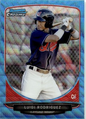 2013 Bowman Chrome #BCP216 Luigi Rodriguez Prospects Blue Wave Refractors