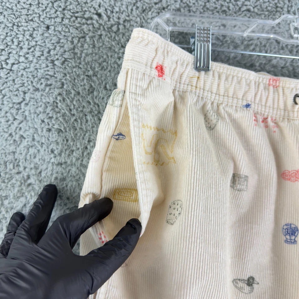 RVCA Escape Cordão Elástico Curto II Masculino Médio Marfim Estampado Ajuste Regular Casual - Imagem 2 de 4