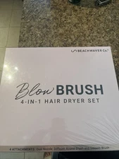 Beachwaver Blow Brush 4-in-1 Hair Dryer Set - Pink Rosegold - New Unopened