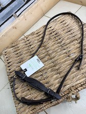 EcoRider Adjustable Padded Drop Noseband -Brown- Cob