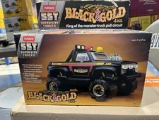 WOW!! Playskool Black Gold SST Pulling Truck New In Box! ORIGINAL TAPE UNCUT