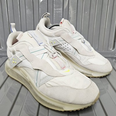 Nike Air Max 720 OBJ Slip Summit Weiß Herren Gr. UK 10,5 Wildleder Sneaker DA4155-100