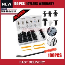 For Chevy Truck Push Pin Rivet Bumper Door Trim Panel Retainer Clip Fastener For Chevy Truck Push Pin Rivet Bumper Door Trim Panel Retainer Clip Fastener
