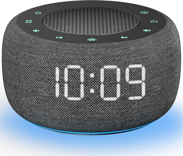 Digitaler Radiowecker Buffbee 7 Farben Nachtlicht High Fidelity Lautsprecher 4-image