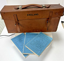 1920s Bartholomew Set of 37 Maps of England Wales 1/2" to Mile Sifton Praed case