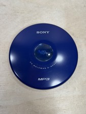 Vintage Sony Walkman D-NE005 Blue Portable MP3/CD Player Tested Working
