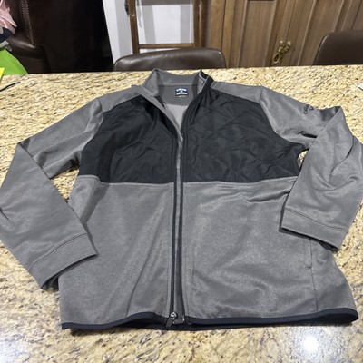 Callaway Golf Jacket Mens Large Quilted Front Weather Series  Full Zip Outdoor