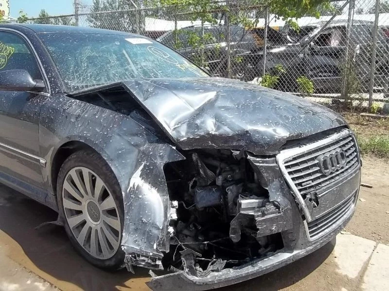 Bolsa de aire izquierda del conductor rodilla delantera para 03-10 AUDI A8 10263 Foto 4 de 4