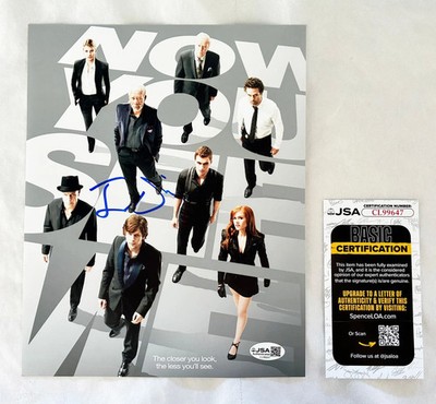 Jesse Eisenberg Signed 8x10 Photo JSA COA