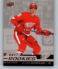 Elmer Soderblom RC 2022-23 Upper Deck Star Rookies #10 Red Wings NHL  ID:166275