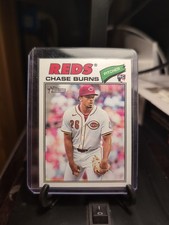 2026 Topps Heritage Base Chase Burns RC Cincinnati Reds #212