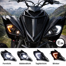 LED Scheinwerfer für Yamaha Raptor YFM700/350/250R/YFZ450R/X Wolverine 450/350