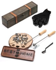 1 Inch 26 Pcs Letter Branding Iron for Wood, Branding Letters for Hats Leathe...