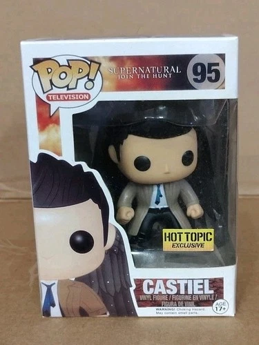 Funko Pop! Vinyl: Supernatural - Castiel - Hot Topic #95 f3