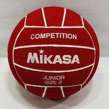 Mikasa Competition Junior Water Polo Ball Size 2 - W5000 Red - NWOB
