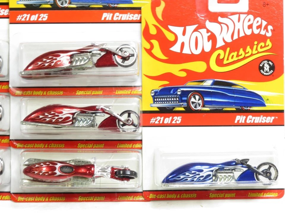 Mattel H7086 Hot Wheels Classic Series 1 Lot of 18 21 of 25 Pit Cruiser NIB 8933 - Image 4 of 4