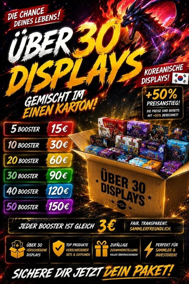 Display Rusch KOR mit Dicken Hits