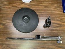 Roland CY-12C Dual Trigger 12" V-Drum V-Cymbal Pad w/Boom Arm & Clamp - J6D3236