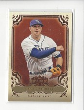 2013 Topps Triple Threads Amber #70 Evan Longoria Rays /125 