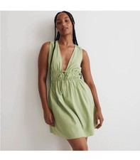 Madewell Sophie Linen Blend Mini Dress Sz S Pre Owned 