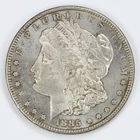 1885 PL Morgan Silver Dollar AU/UNC details $1