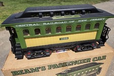 Vintage Jim Beam Whiskey Decanter "Beam's Passenger Car" Train Car - EMPTY W/Box