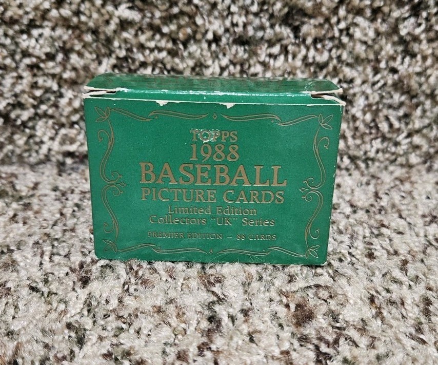 1988 Topps UK Minis Tiffany Set Missing #62