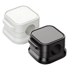 6pcs Magnetic Cable Clips Cord Holder, Under Desk Cable Management, Wire Holder