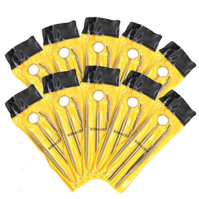 10 Kit basic examination dental kit set of 3 hygiene kit mirror tweezer explorer
