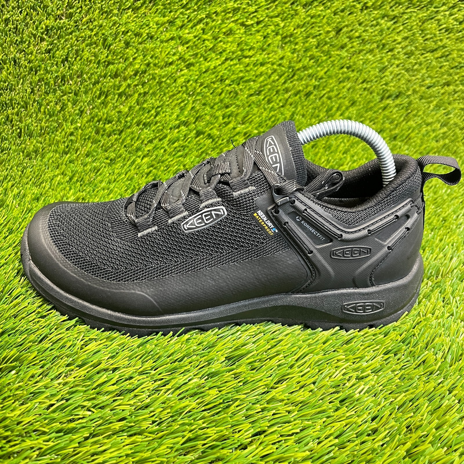 Scarpe da ginnastica Keen Citizen Evo WP da uomo taglia 7 5 nere per corsa atletica escursionismo