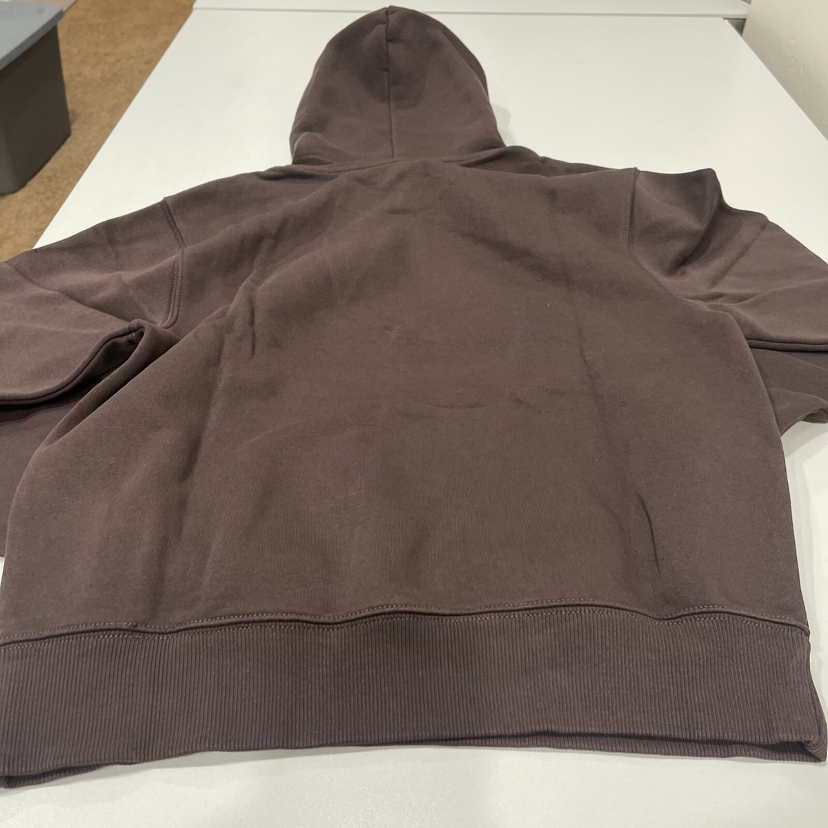 LCKR Based Fleece Pullover Hoodie Brown S | eBay