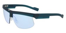 NEW DKNY DK515S 330 Teal Sunglasses with Blue Mirror Lens DKNY Case