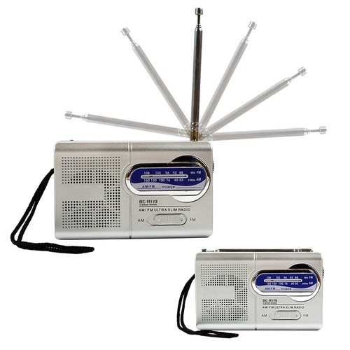 48/64cm 6 Section Full-Channel Am Fm Radio Telescopic Antenna Rotating Aeial _ou - Zdjęcie 9 z 15