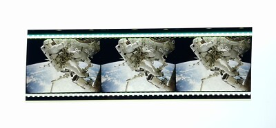 70mm IMAX Cinema Film Cell Strip Discovery Astronaut Space Shuttle NASA Orbiter