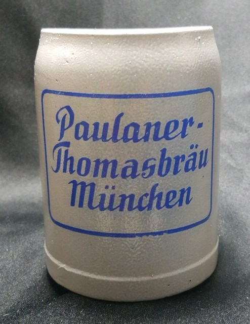 paulaner ceramic mug