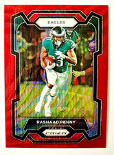 2023 Panini Prizm Rashaad Penny RED Wave Prizm Card SP #/149 Eagles!