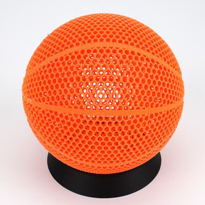 Airless Basketball Wilson Replica Premium Mini Bounces 3D