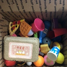 Random Play Food for Kitchens Toy Lot Bundle 2.5 LB box