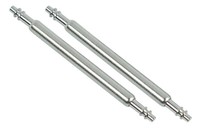 Festina Ersatzteile | 2X Federstege Edelstahl Silberfarben | F6542 F6543